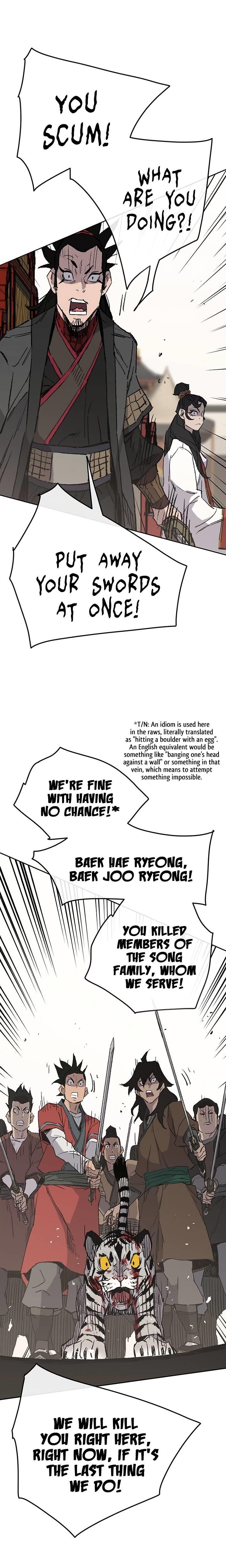 The Undefeatable Swordsman Chapter 76 - Page 34 in English