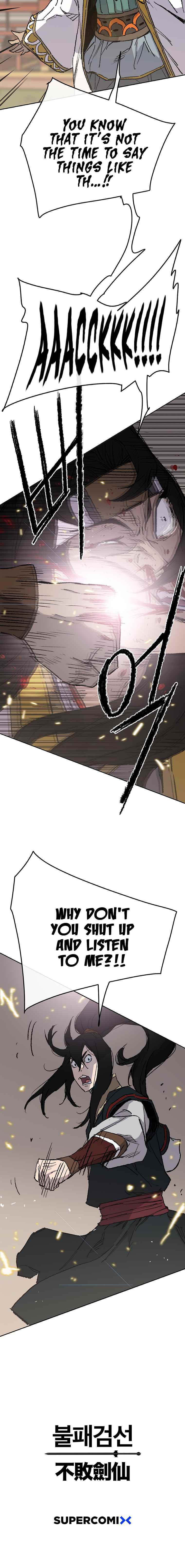 The Undefeatable Swordsman Chapter 78 - Page 23 in English