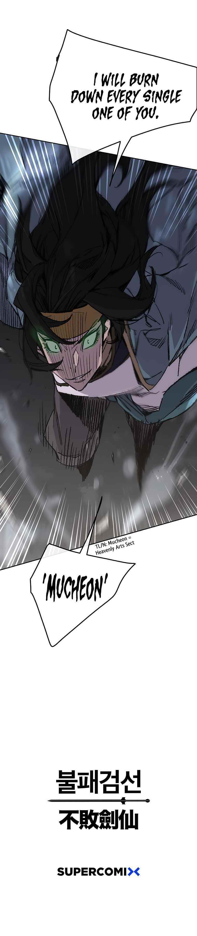 The Undefeatable Swordsman Chapter 89 - Page 33 in English