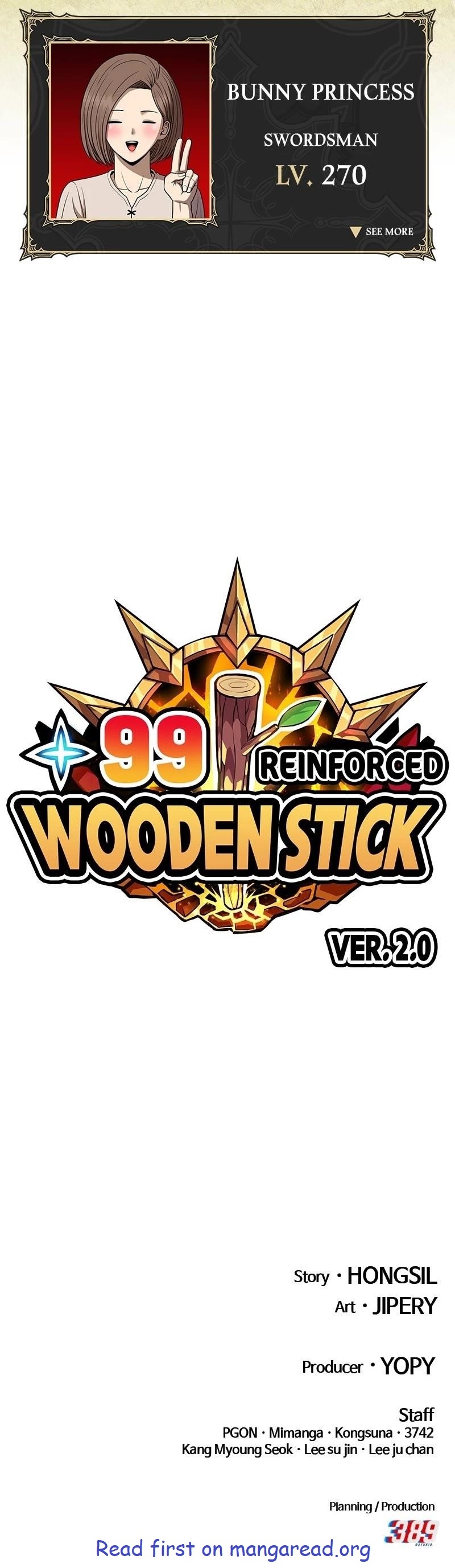 99 Reinforced Wood Stick Chapter 112 - Page 167 in English