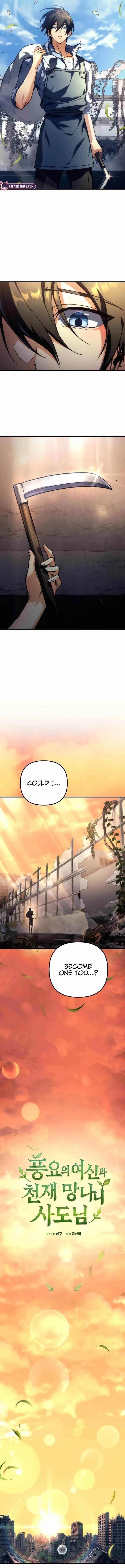 Goddess of Abundance and the Genius Rogue Apostle Chapter 1 - Page 10 in English