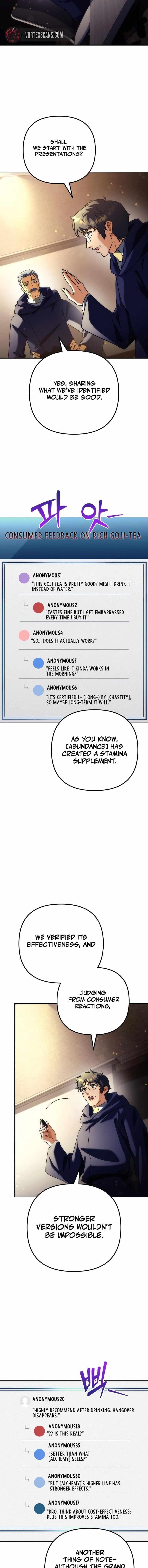 Goddess of Abundance and the Genius Rogue Apostle Chapter 21 - Page 10 in English