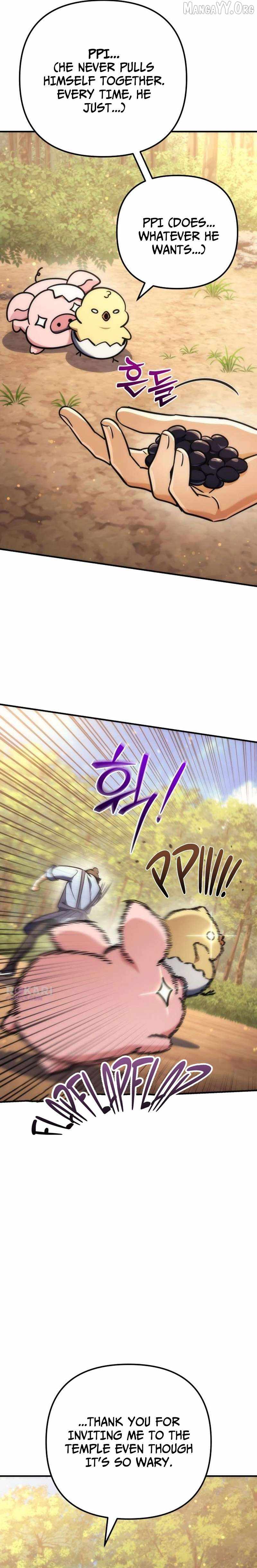 Goddess of Abundance and the Genius Rogue Apostle Chapter 33 - Page 32 in English