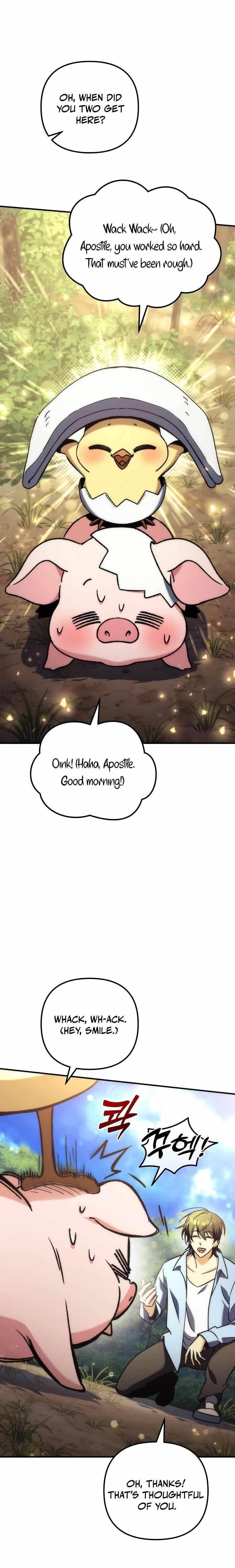 Goddess of Abundance and the Genius Rogue Apostle Chapter 7 - Page 22 in English