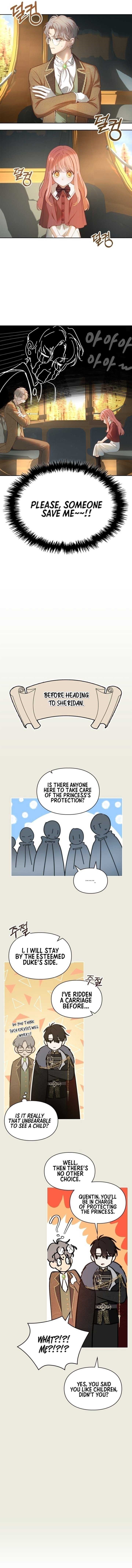 The Baby Prisoner In The Winter Castle Chapter 3 - Page 7 in English
