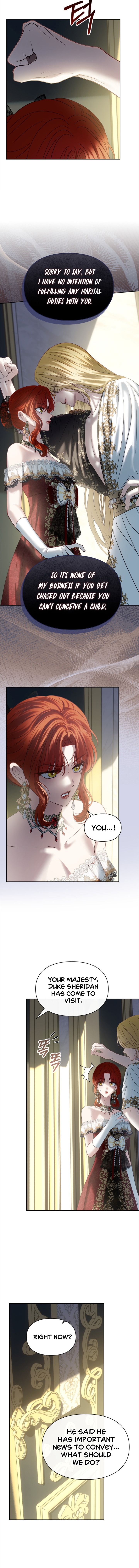 The Baby Prisoner In The Winter Castle Chapter 73 - Page 8 in English