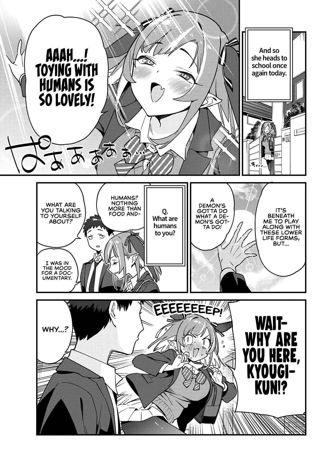 Kanan-sama wa Akumade Choroi Chapter 4 - Page 4 in English