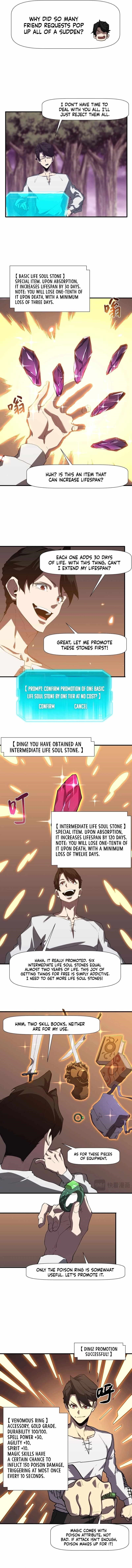 Invincible With Only a Single Point of HP Chapter 4 - Page 4 in English