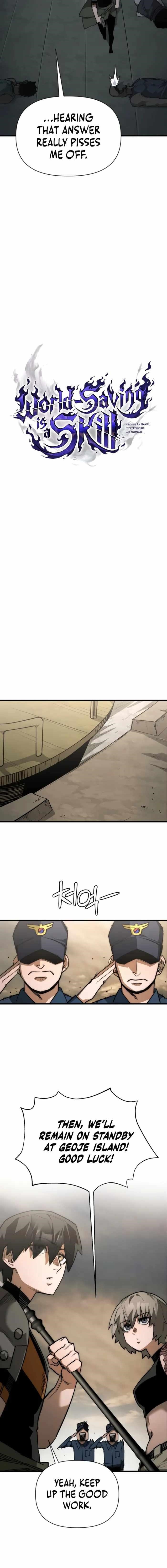 World-Saving is a Skill Chapter 10 - Page 4 in English