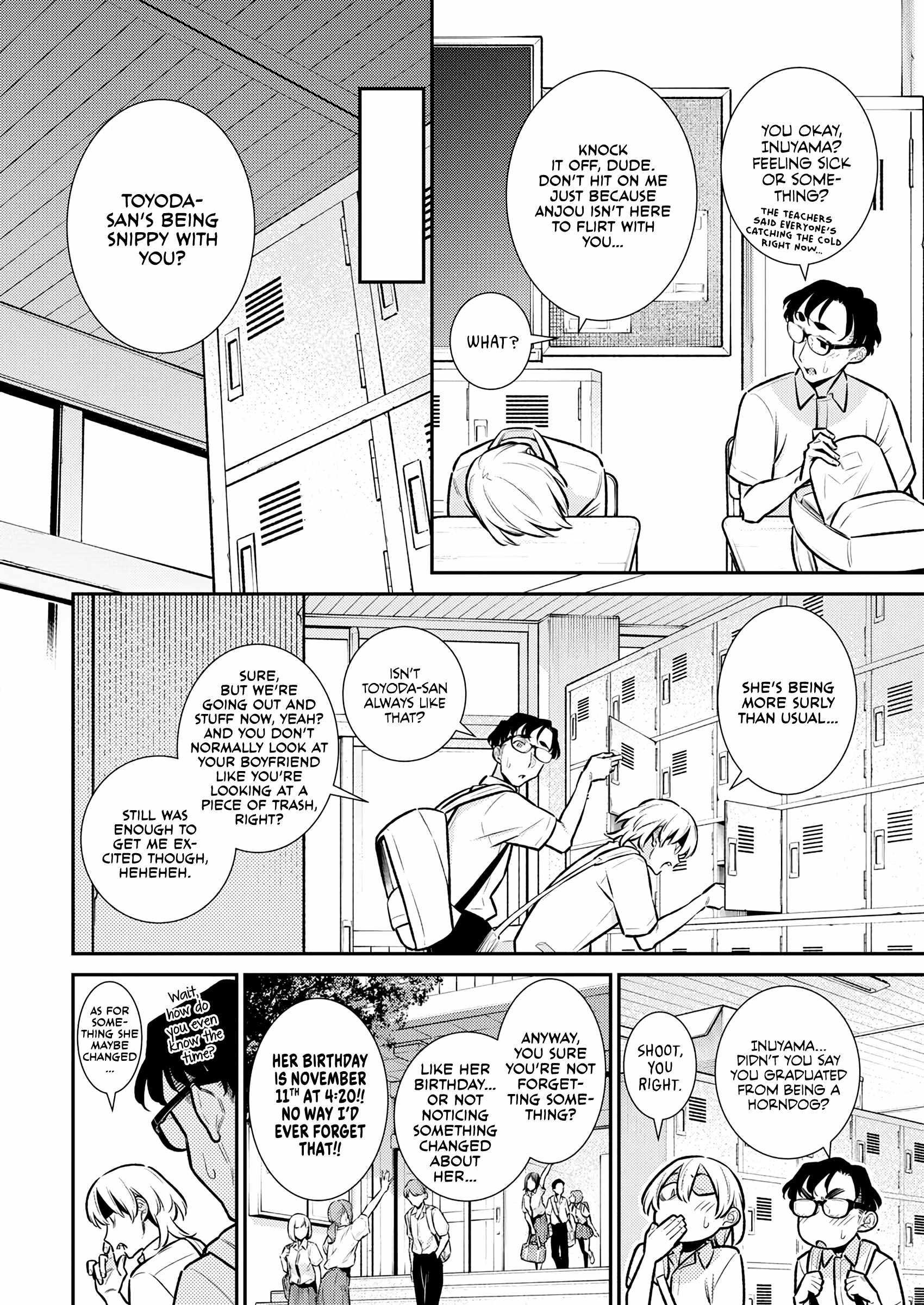 Yancha Gal no Anjou-san Chapter 168 - Page 4 in English