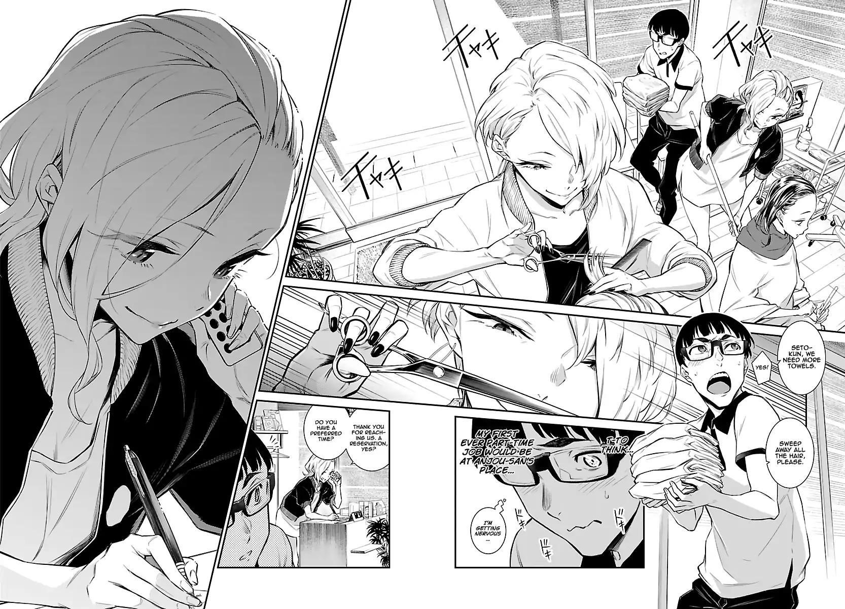 Yancha Gal no Anjou-san Chapter 17 - Page 4 in English