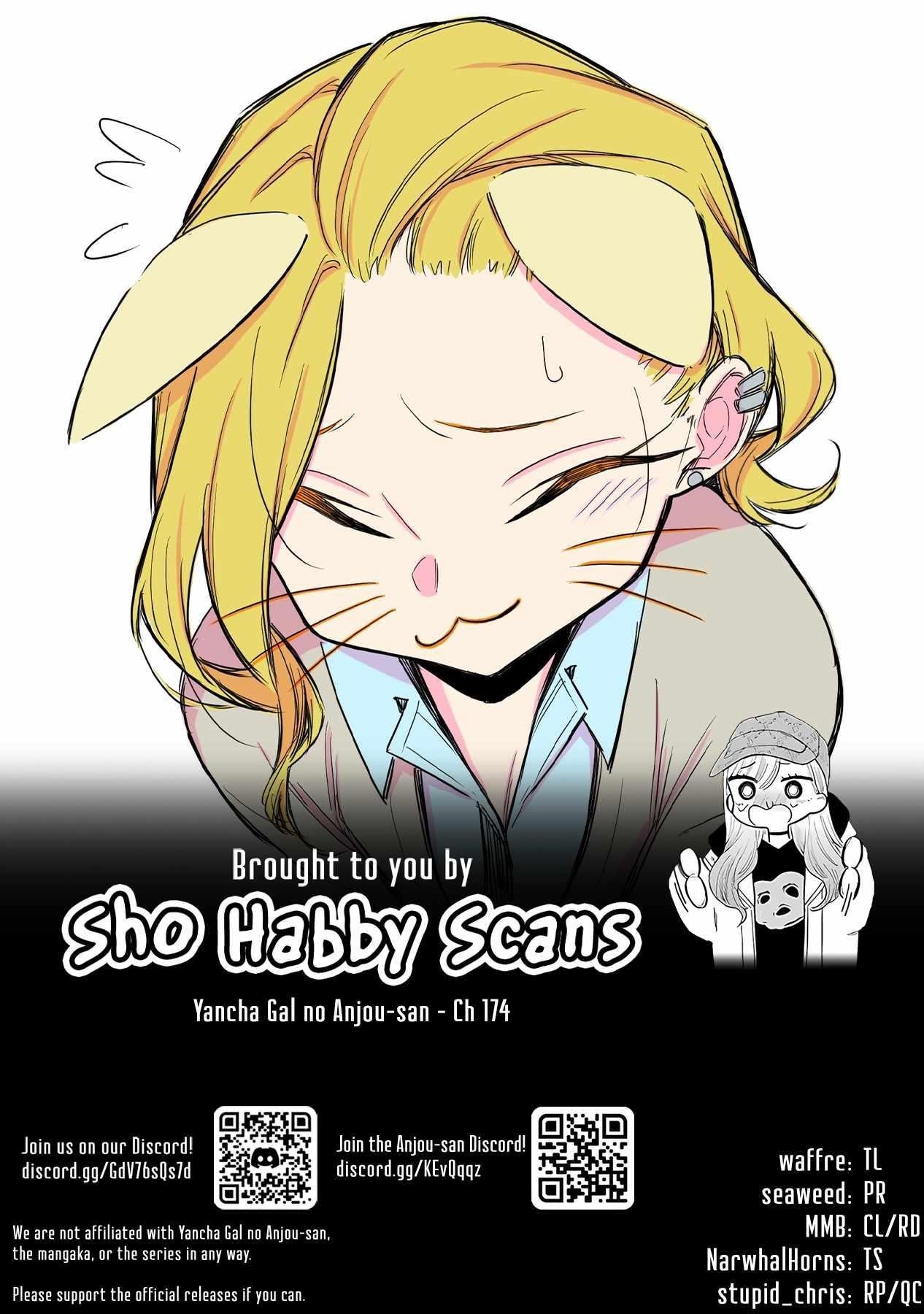 Yancha Gal no Anjou-san Chapter 174 - Page 15 in English
