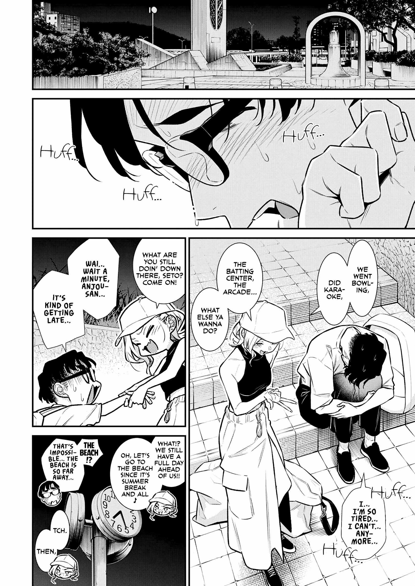 Yancha Gal no Anjou-san Chapter 176 - Page 4 in English