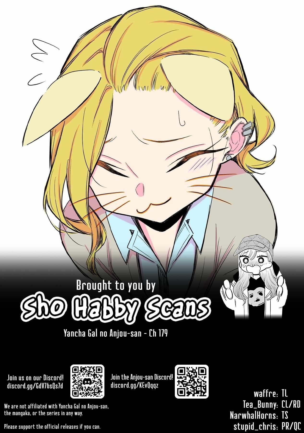 Yancha Gal no Anjou-san Chapter 179 - Page 17 in English