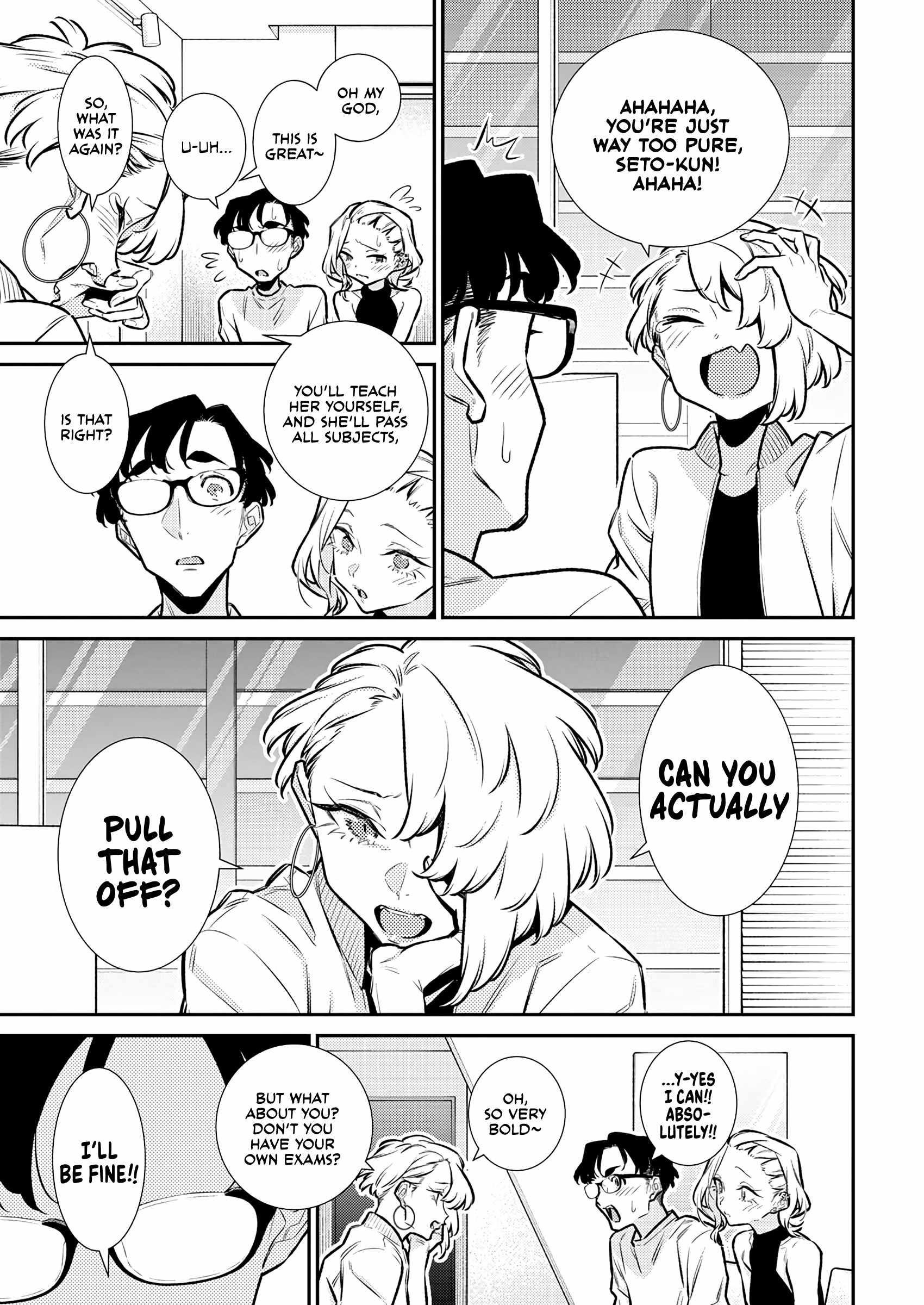 Yancha Gal no Anjou-san Chapter 185 - Page 9 in English
