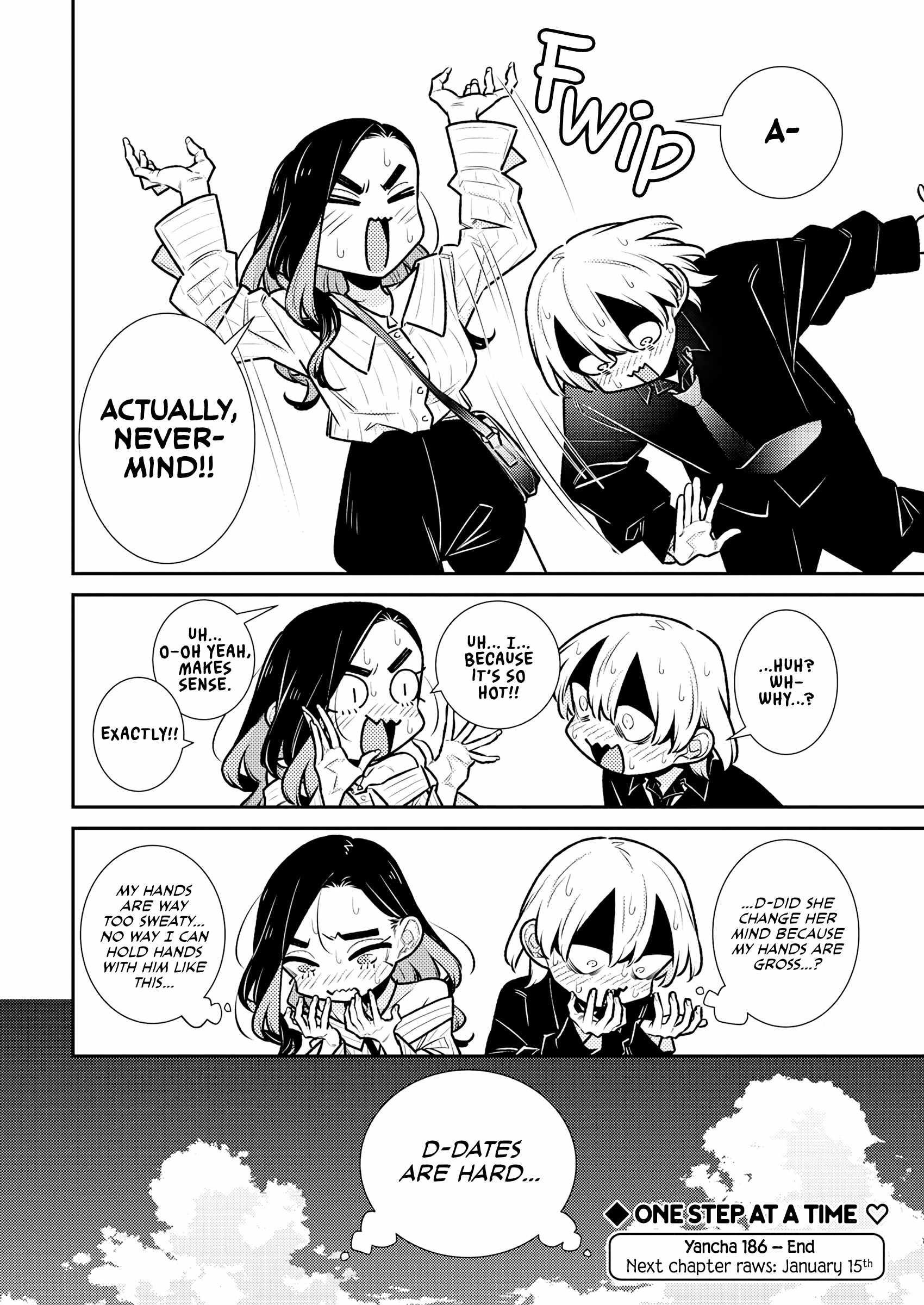 Yancha Gal no Anjou-san Chapter 186 - Page 14 in English