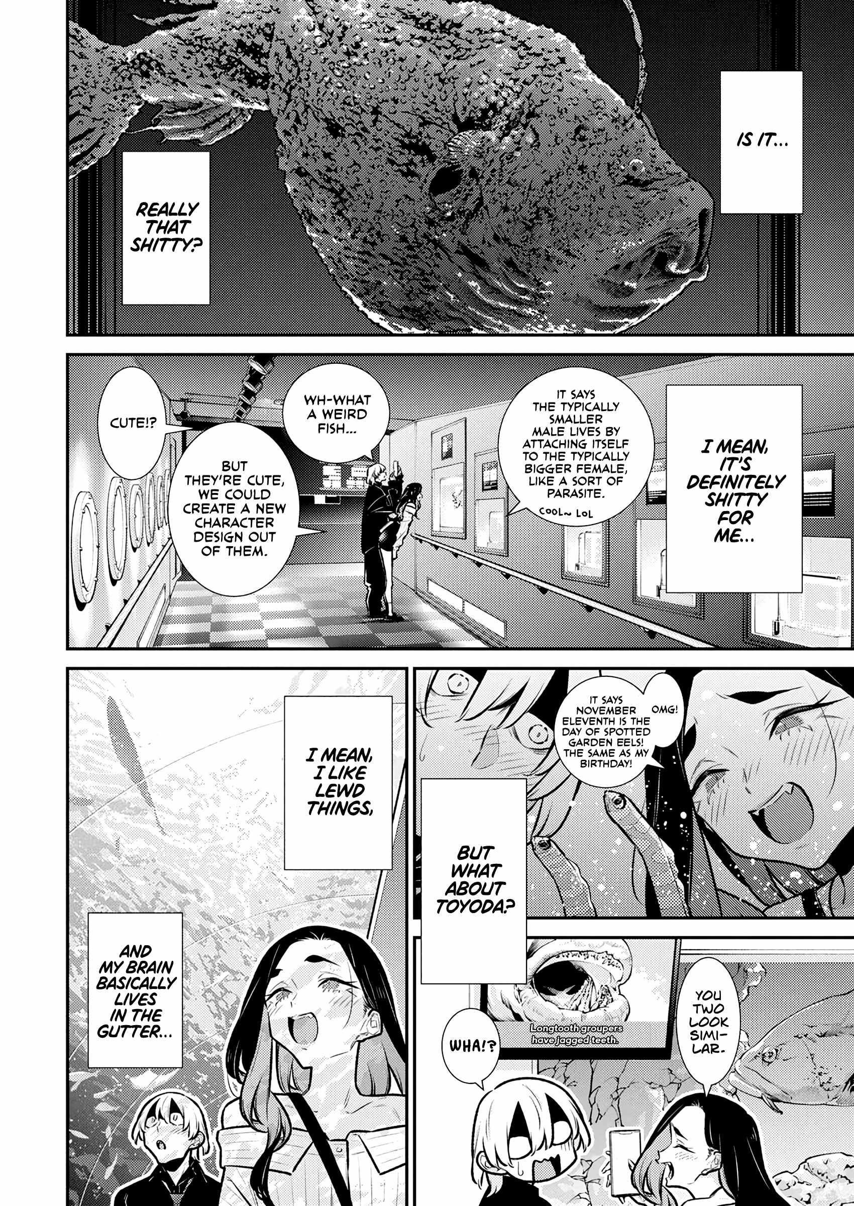 Yancha Gal no Anjou-san Chapter 187 - Page 8 in English