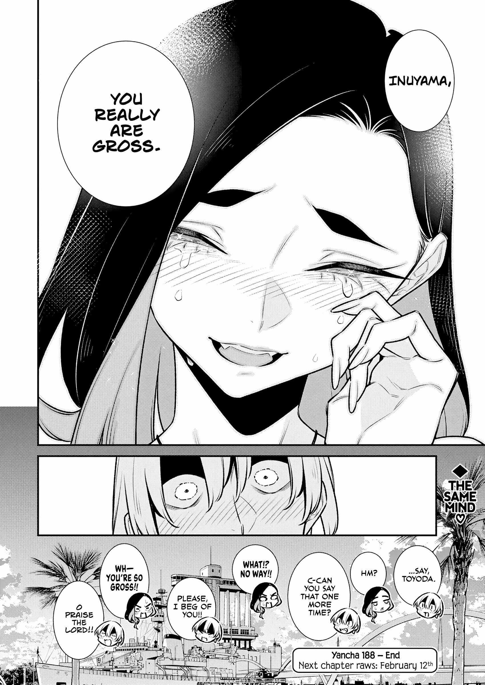 Yancha Gal no Anjou-san Chapter 188 - Page 16 in English