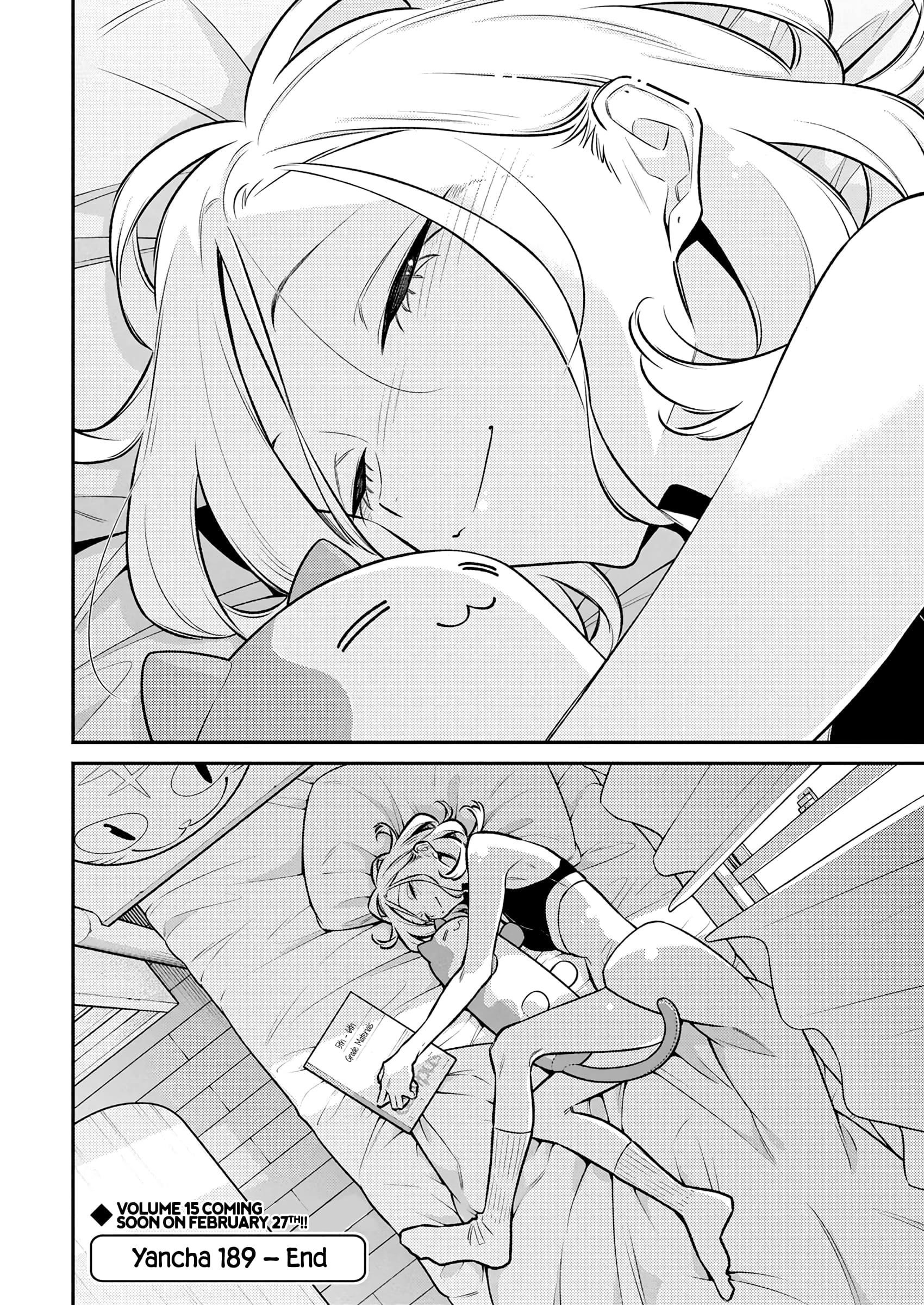 Yancha Gal no Anjou-san Chapter 189 - Page 18 in English