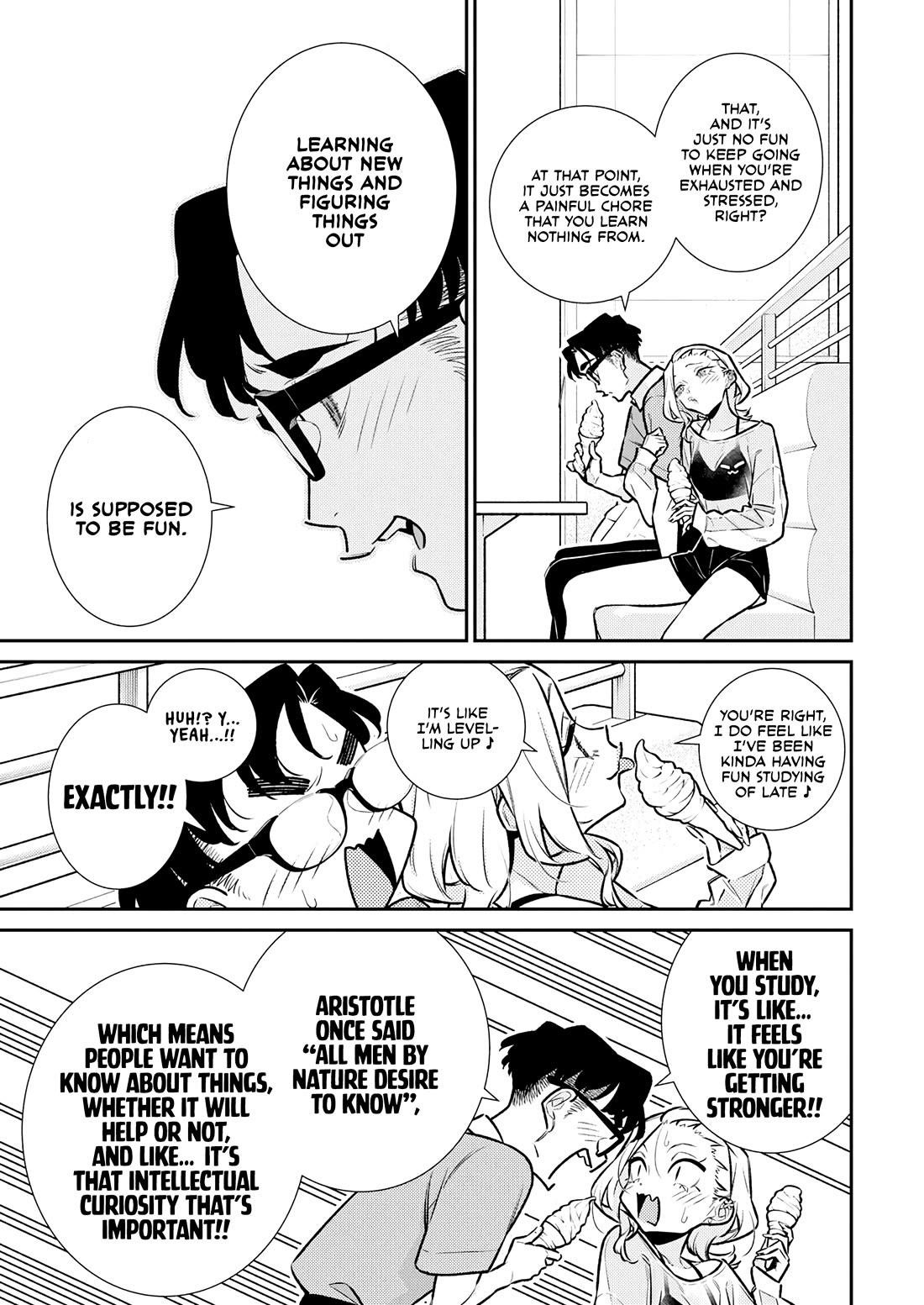 Yancha Gal no Anjou-san Chapter 190 - Page 7 in English