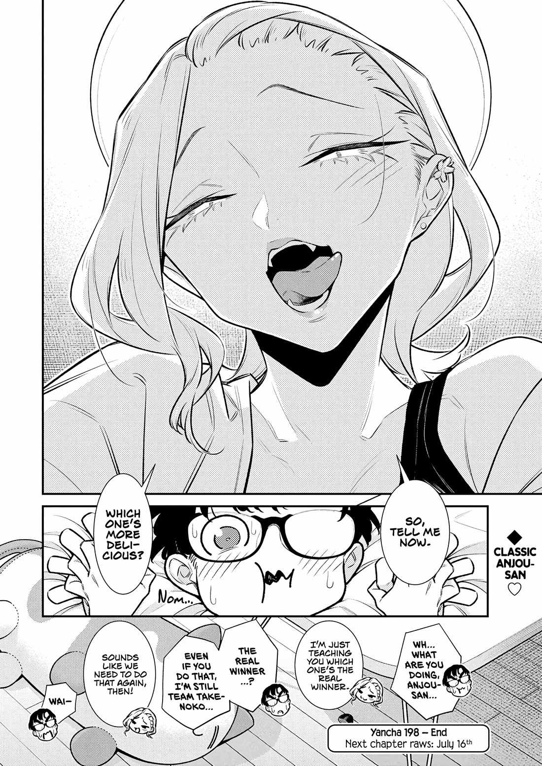 Yancha Gal no Anjou-san Chapter 198 - Page 14 in English