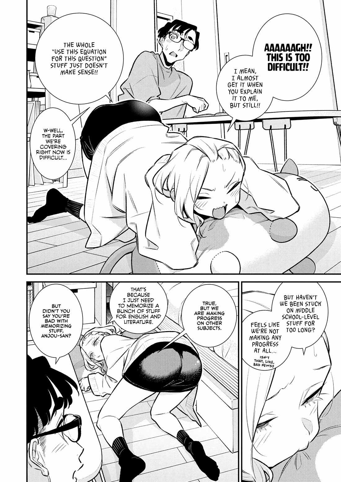Yancha Gal no Anjou-san Chapter 198 - Page 4 in English