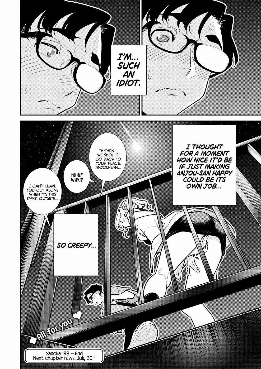 Yancha Gal no Anjou-san Chapter 199 - Page 11 in English