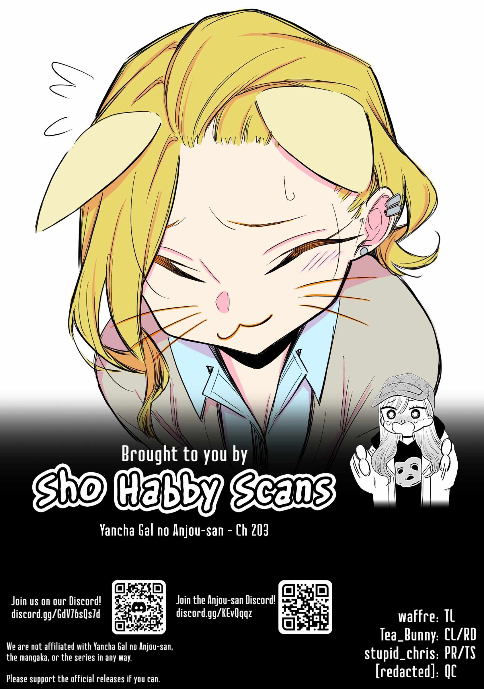 Yancha Gal no Anjou-san Chapter 203 - Page 16 in English