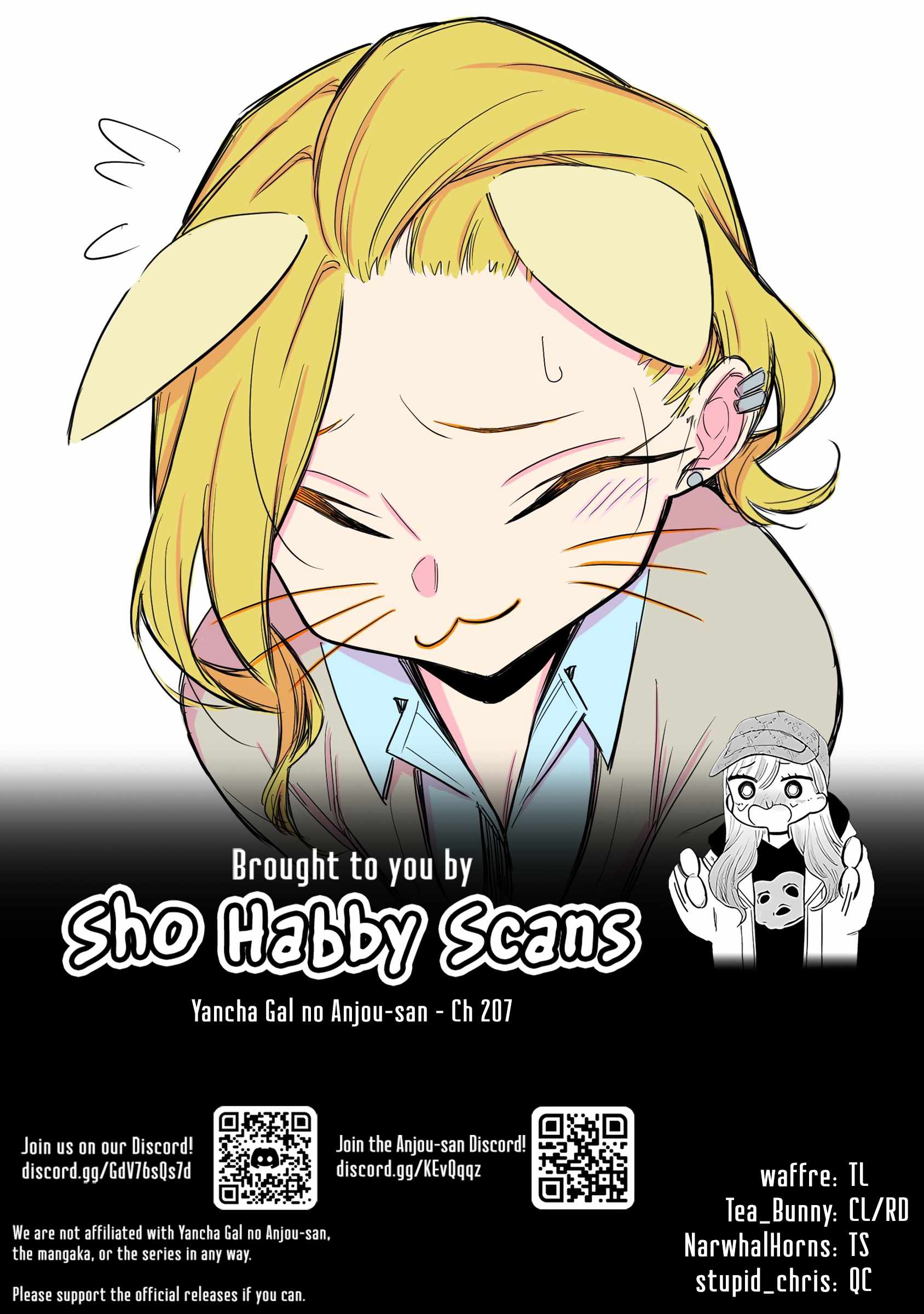 Yancha Gal no Anjou-san Chapter 207 - Page 16 in English