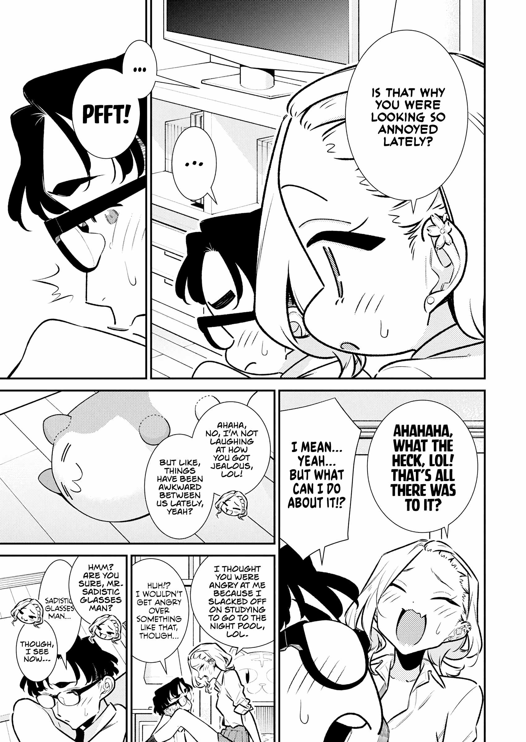 Yancha Gal no Anjou-san Chapter 207 - Page 3 in English