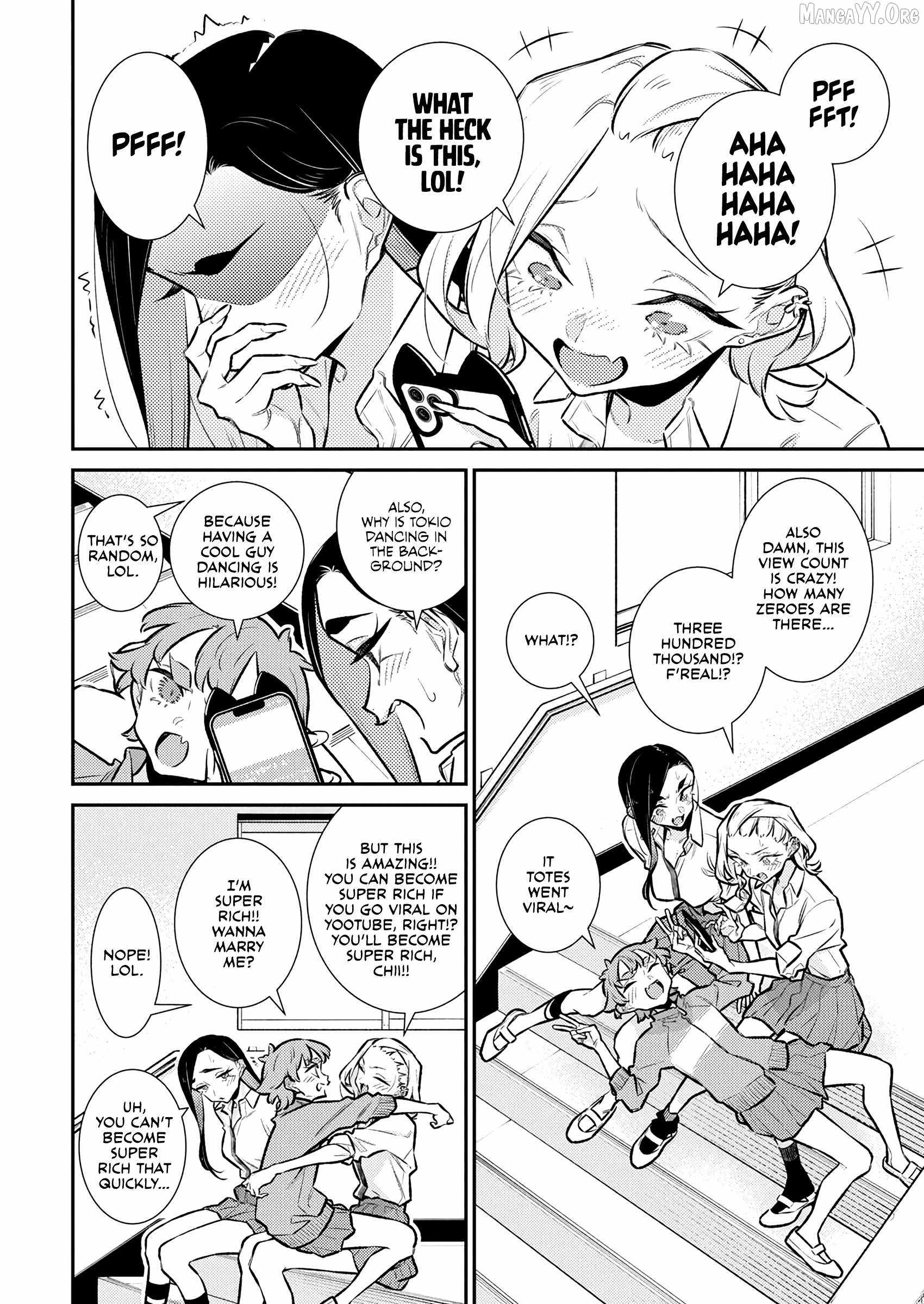 Yancha Gal no Anjou-san Chapter 209 - Page 4 in English