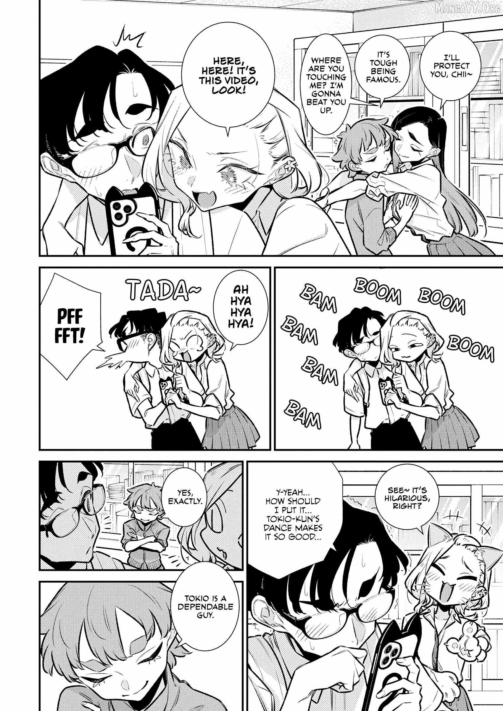 Yancha Gal no Anjou-san Chapter 209 - Page 8 in English