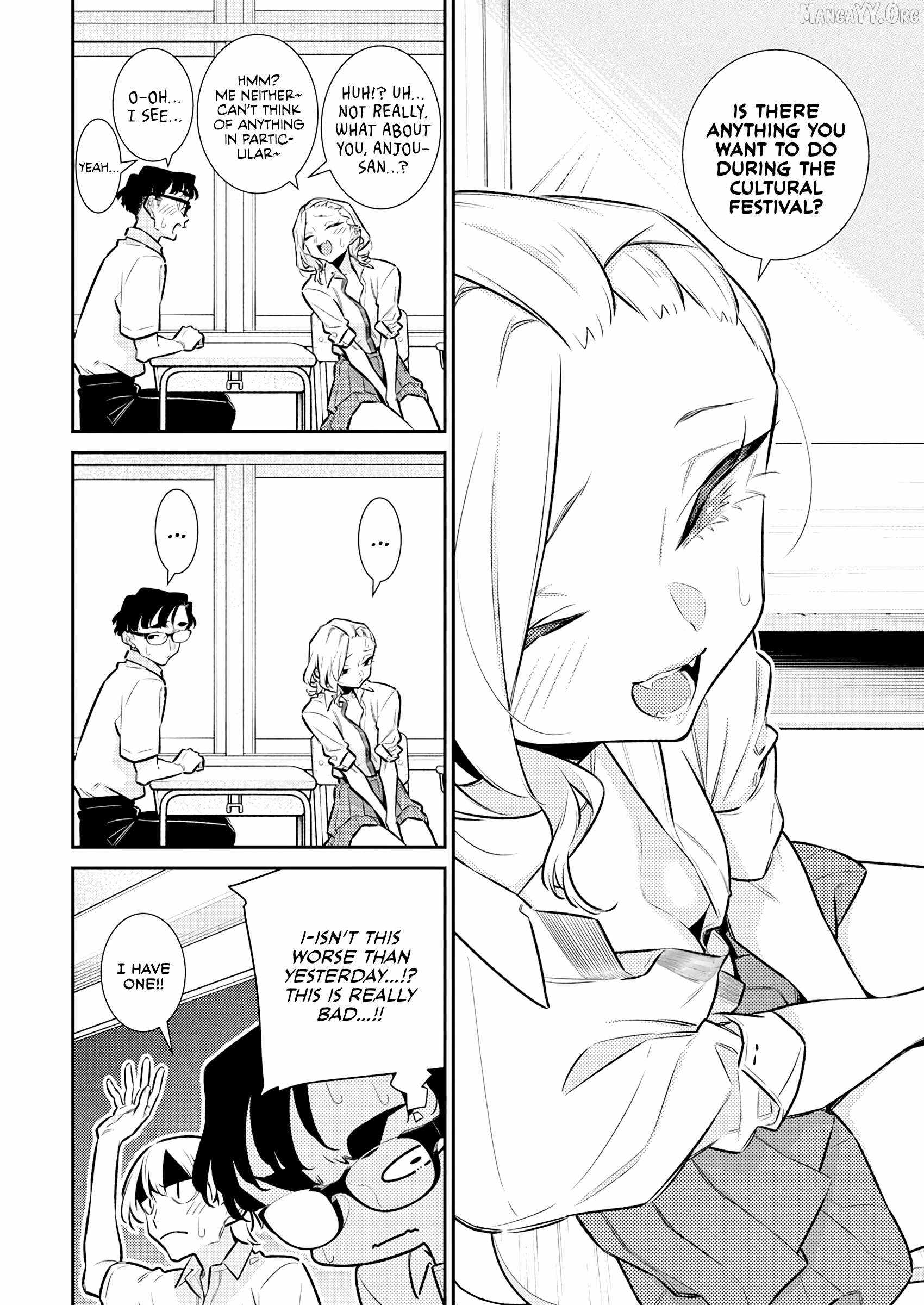 Yancha Gal no Anjou-san Chapter 210 - Page 8 in English