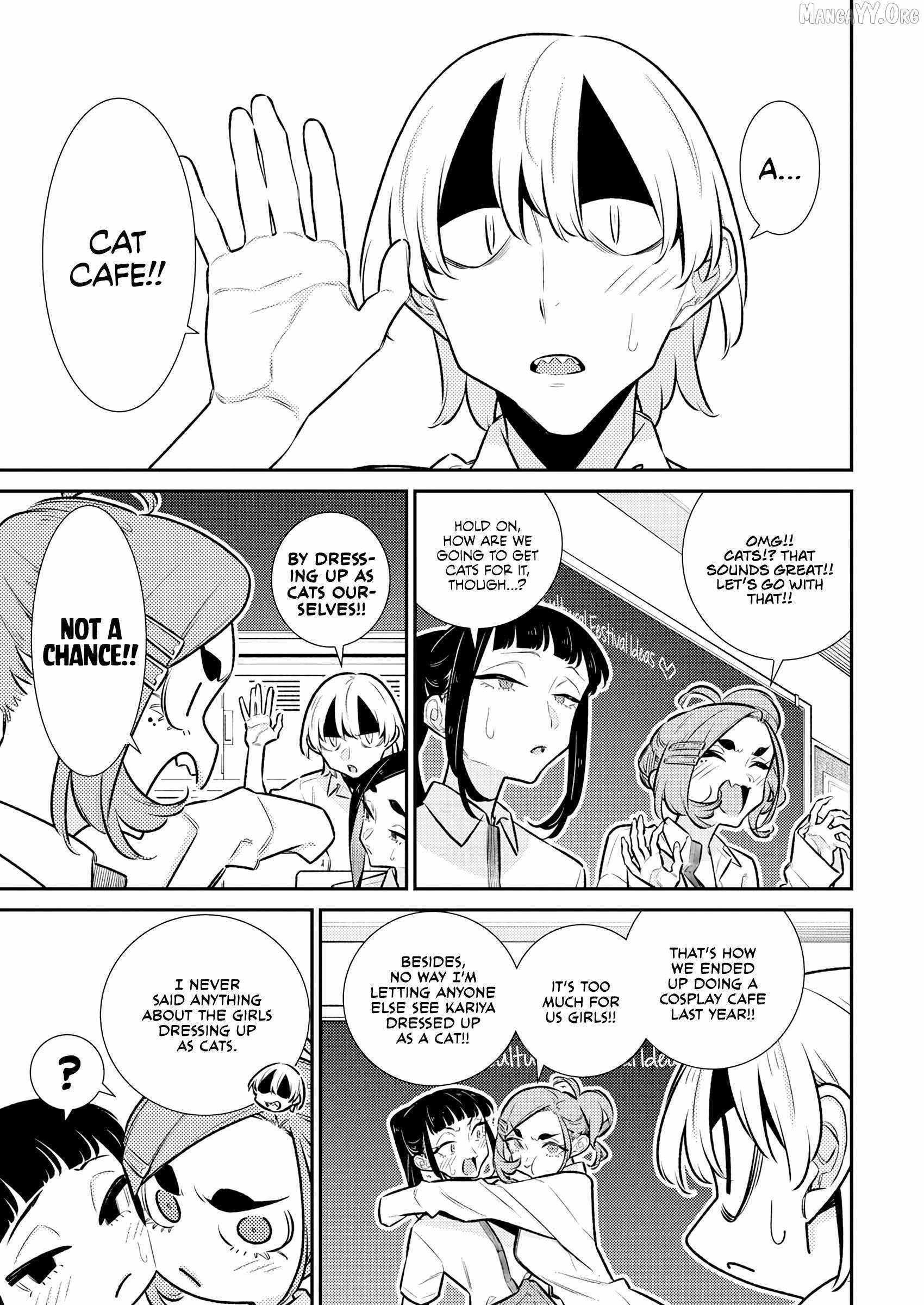 Yancha Gal no Anjou-san Chapter 210 - Page 9 in English