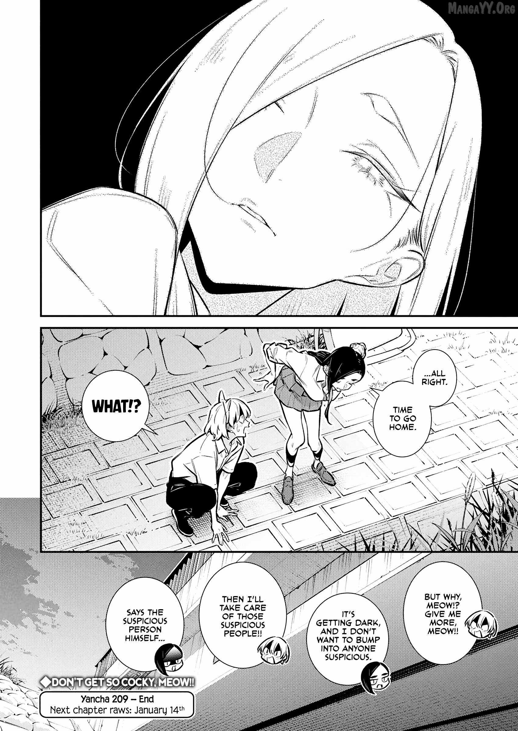 Yancha Gal no Anjou-san Chapter 214 - Page 13 in English