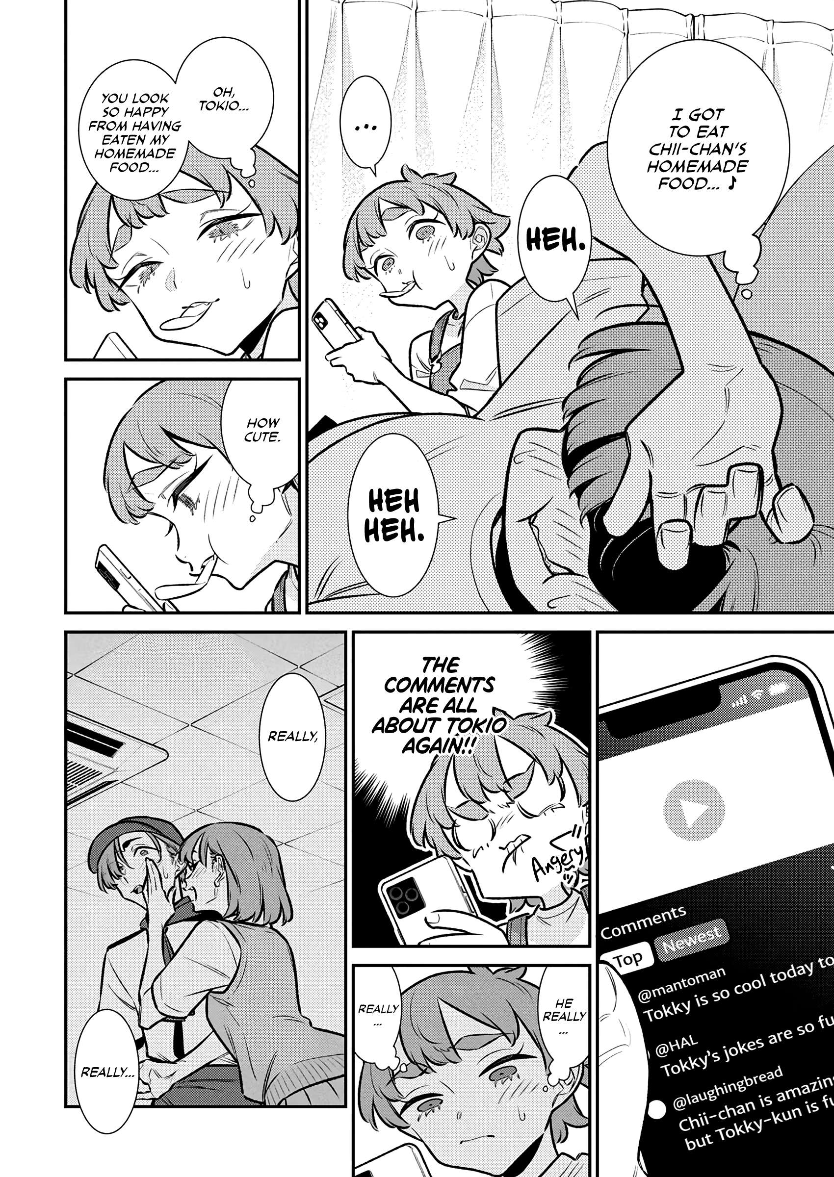 Yancha Gal no Anjou-san Chapter 215 - Page 12 in English