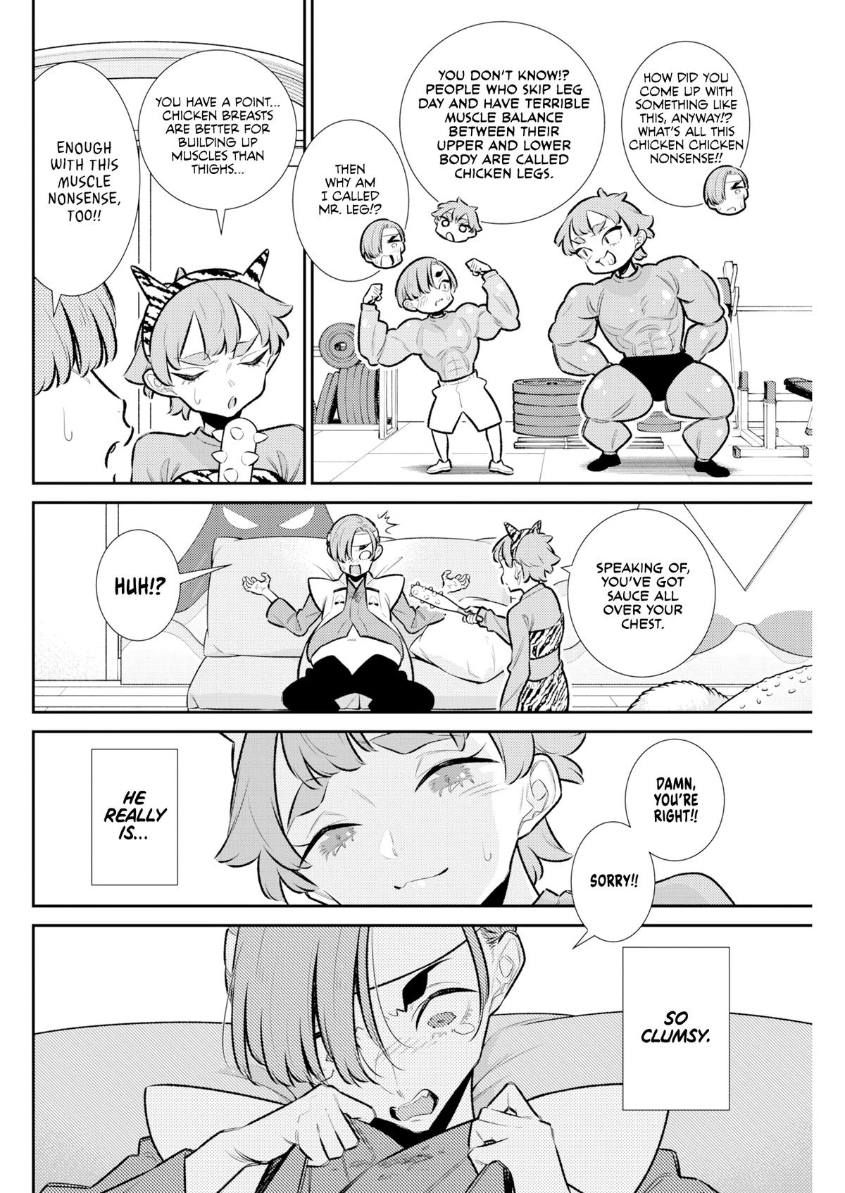 Yancha Gal no Anjou-san Chapter 218 - Page 4 in English