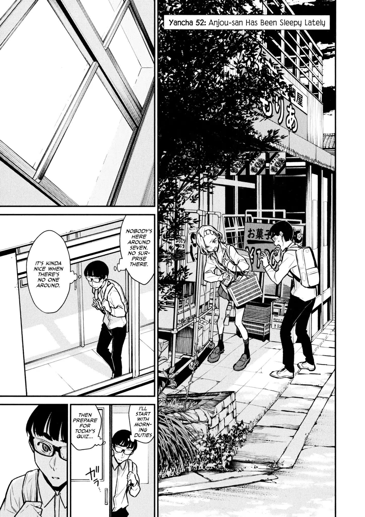 Yancha Gal no Anjou-san Chapter 52 - Page 3 in English