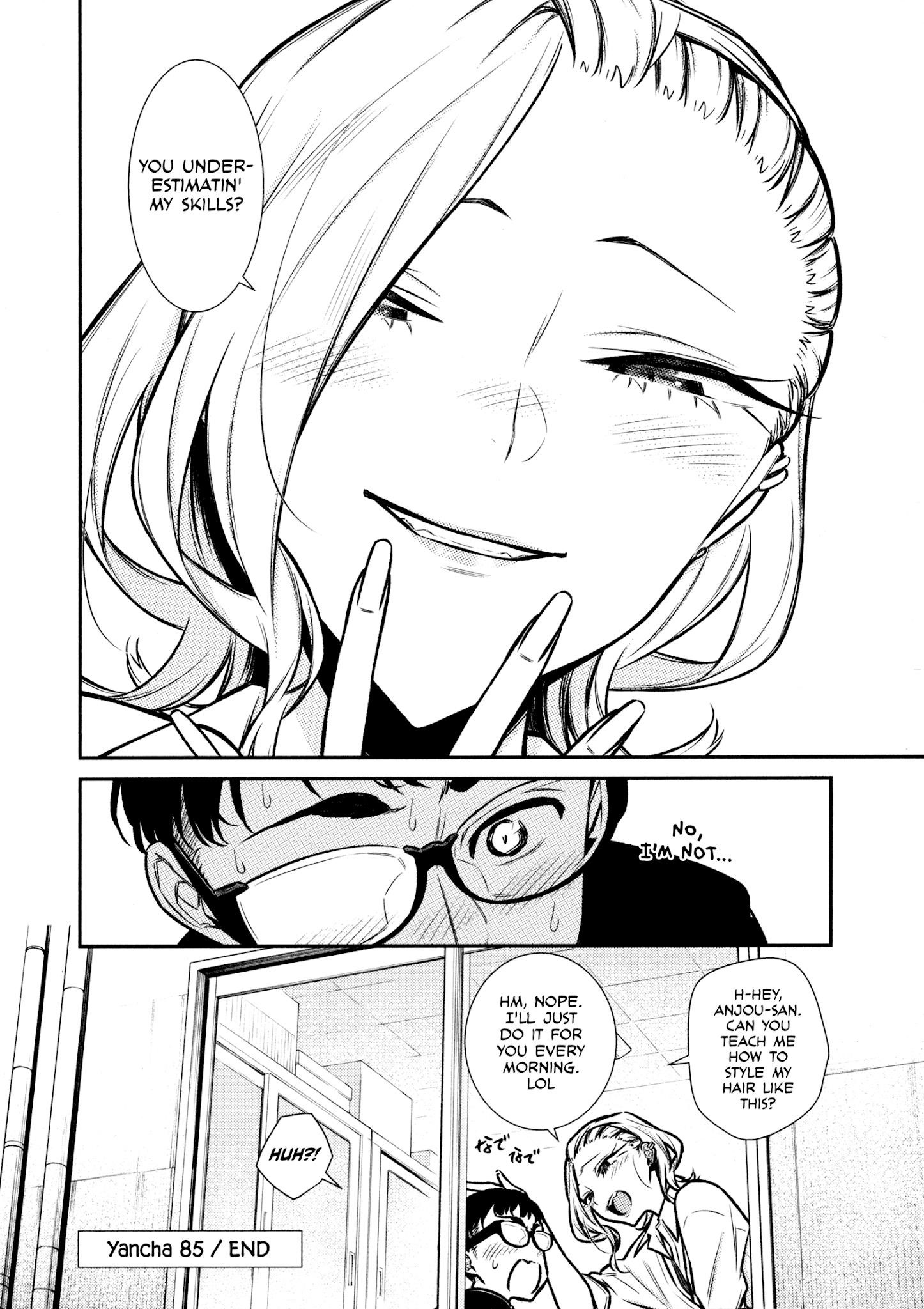 Yancha Gal no Anjou-san Chapter 85 - Page 17 in English