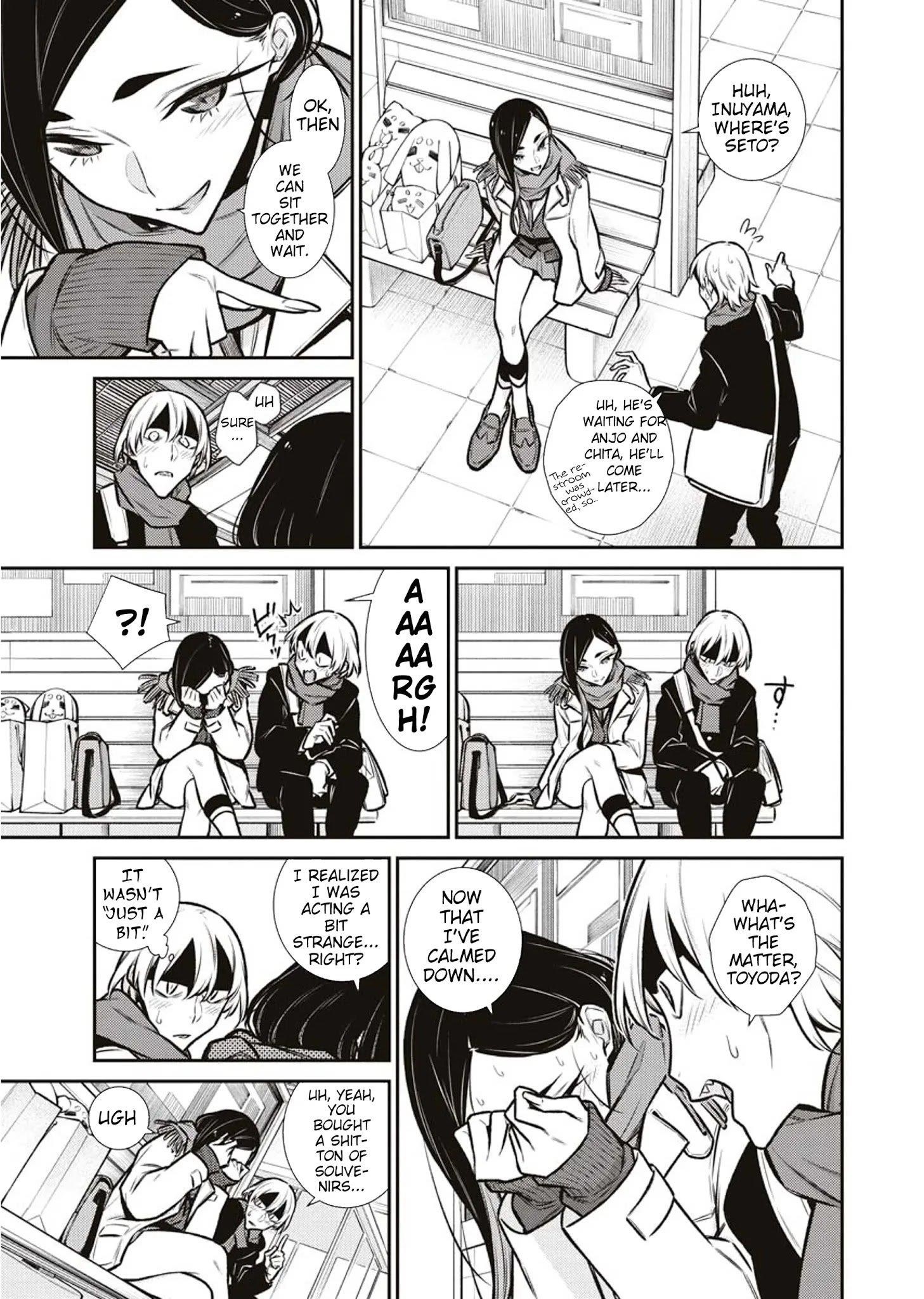 Yancha Gal no Anjou-san Chapter 89 - Page 12 in English