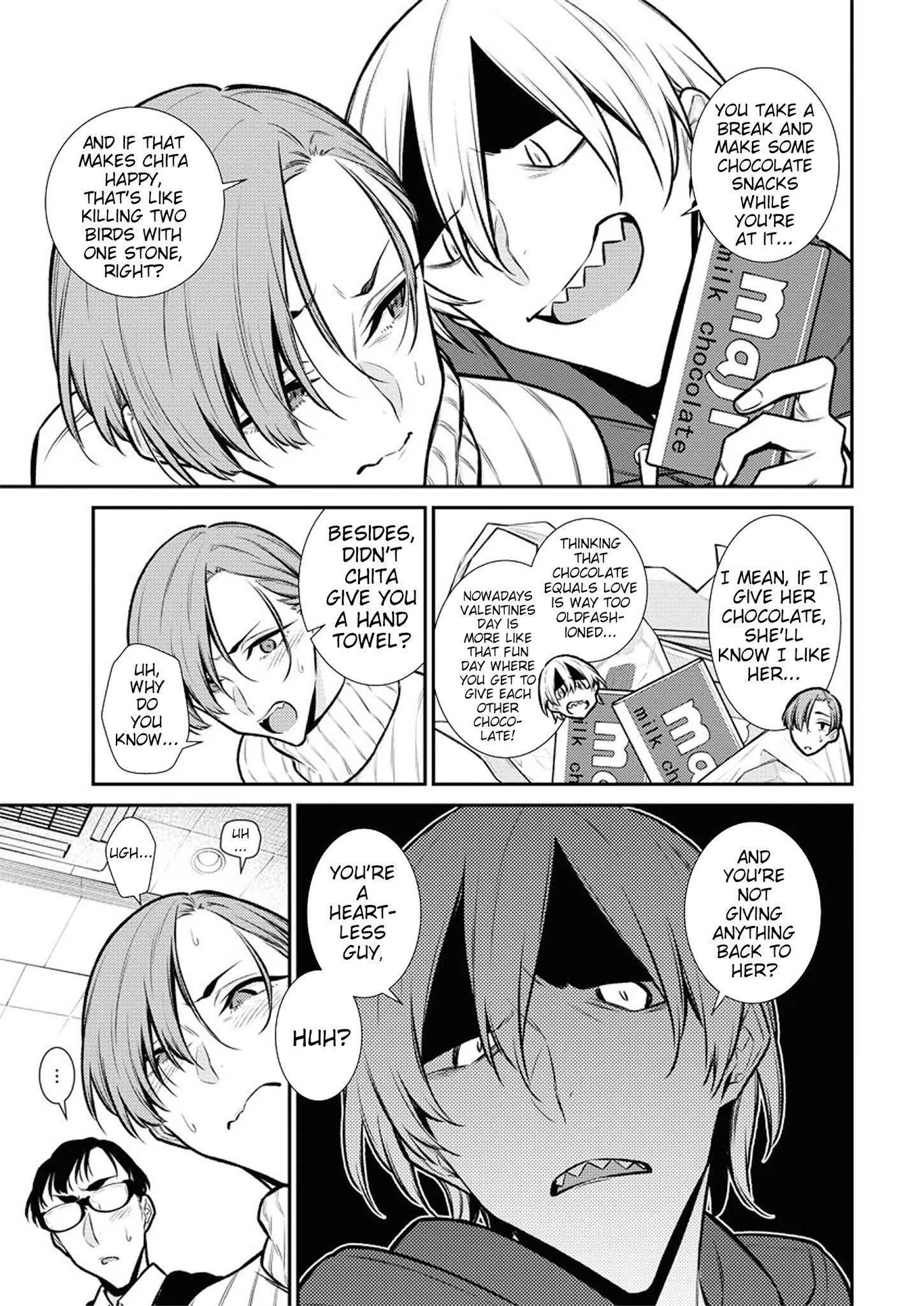 Yancha Gal no Anjou-san Chapter 98 - Page 7 in English