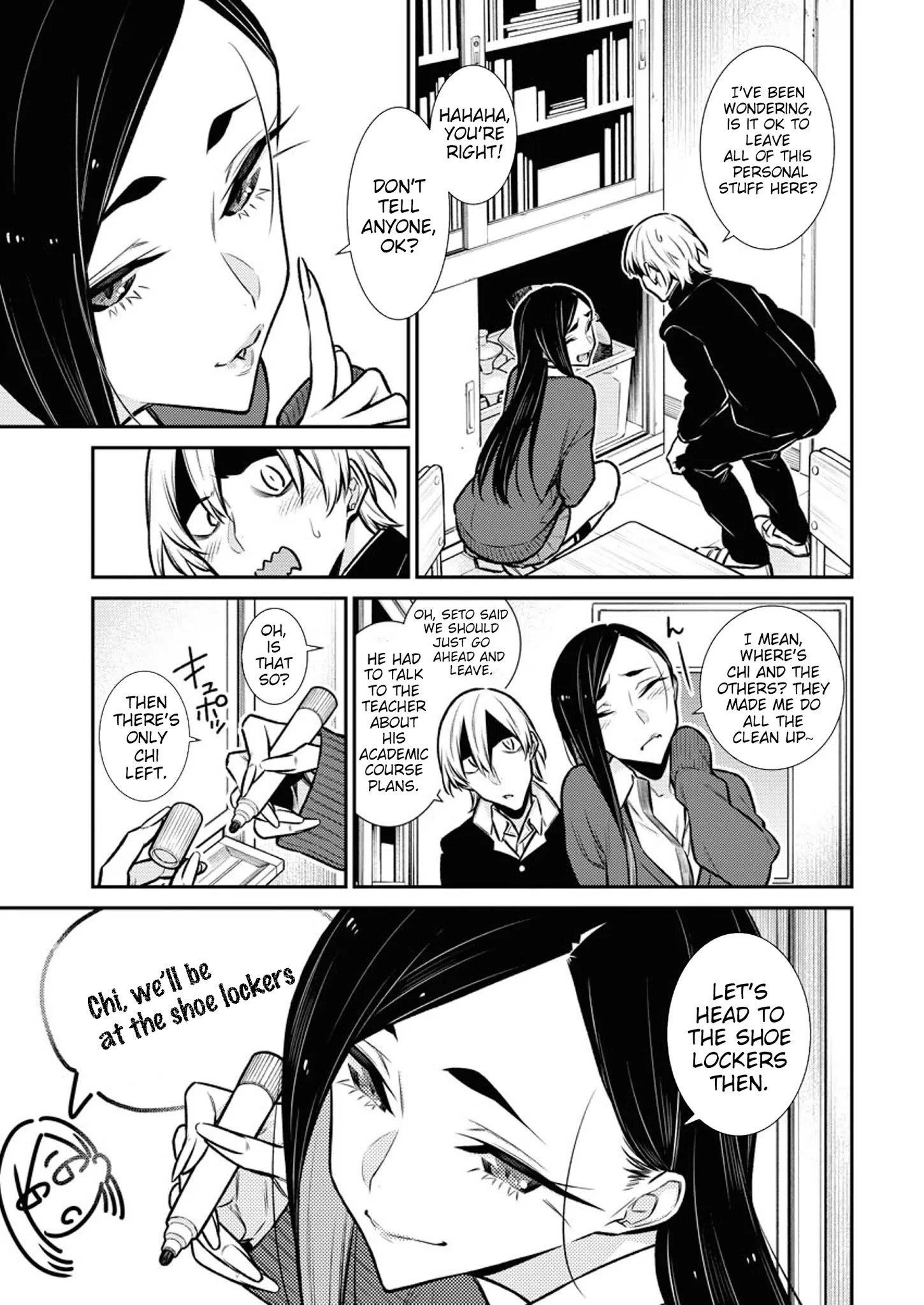 Yancha Gal no Anjou-san Chapter 99 - Page 13 in English