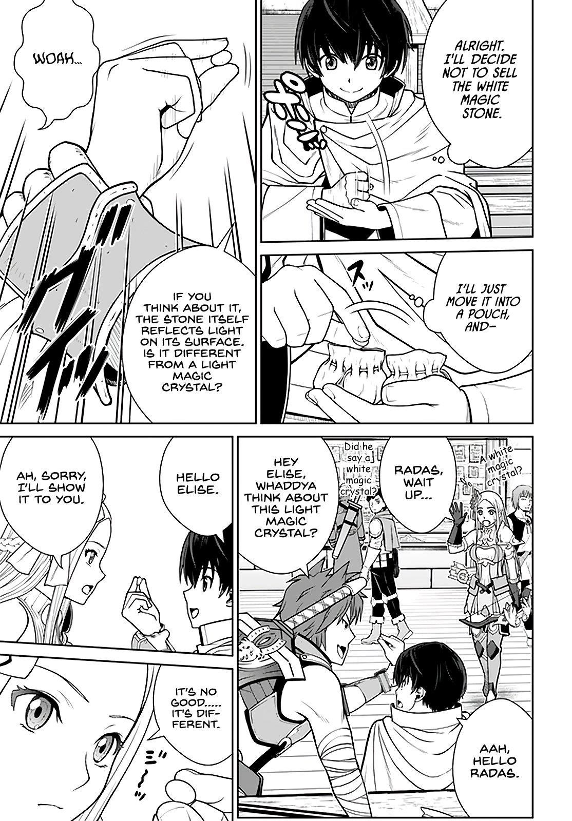 I Refuse to Try to Max Out Any Stat So I’ll Just Start Finding My Own Way Around! A Healer That Doesn’t Specialize in Anything, Separates From His Friends, and Goes on His Own Journey Chapter 24 - Page 3 in English