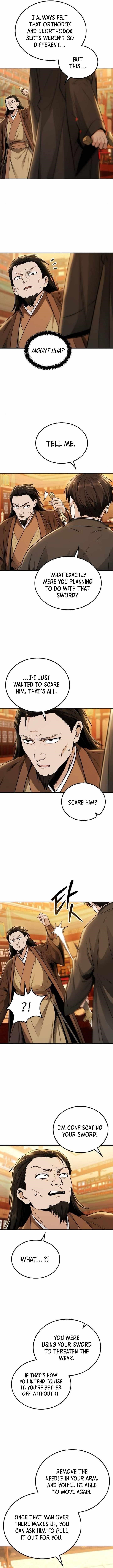 Mount Hua Sect’s Genius Phantom Swordsman Chapter 18 - Page 10 in English