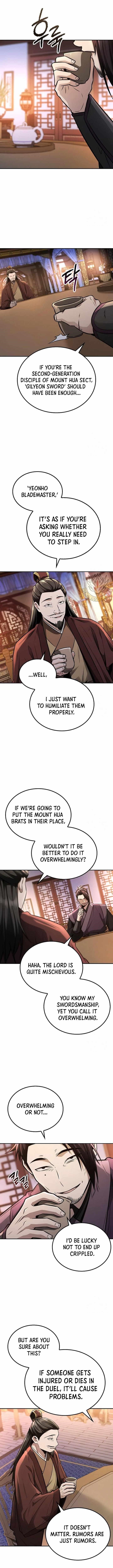 Mount Hua Sect’s Genius Phantom Swordsman Chapter 21 - Page 8 in English