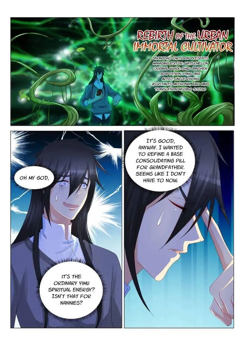 Rebirth Of The Urban Immortal Cultivator Chapter 134 - Page 9 in English