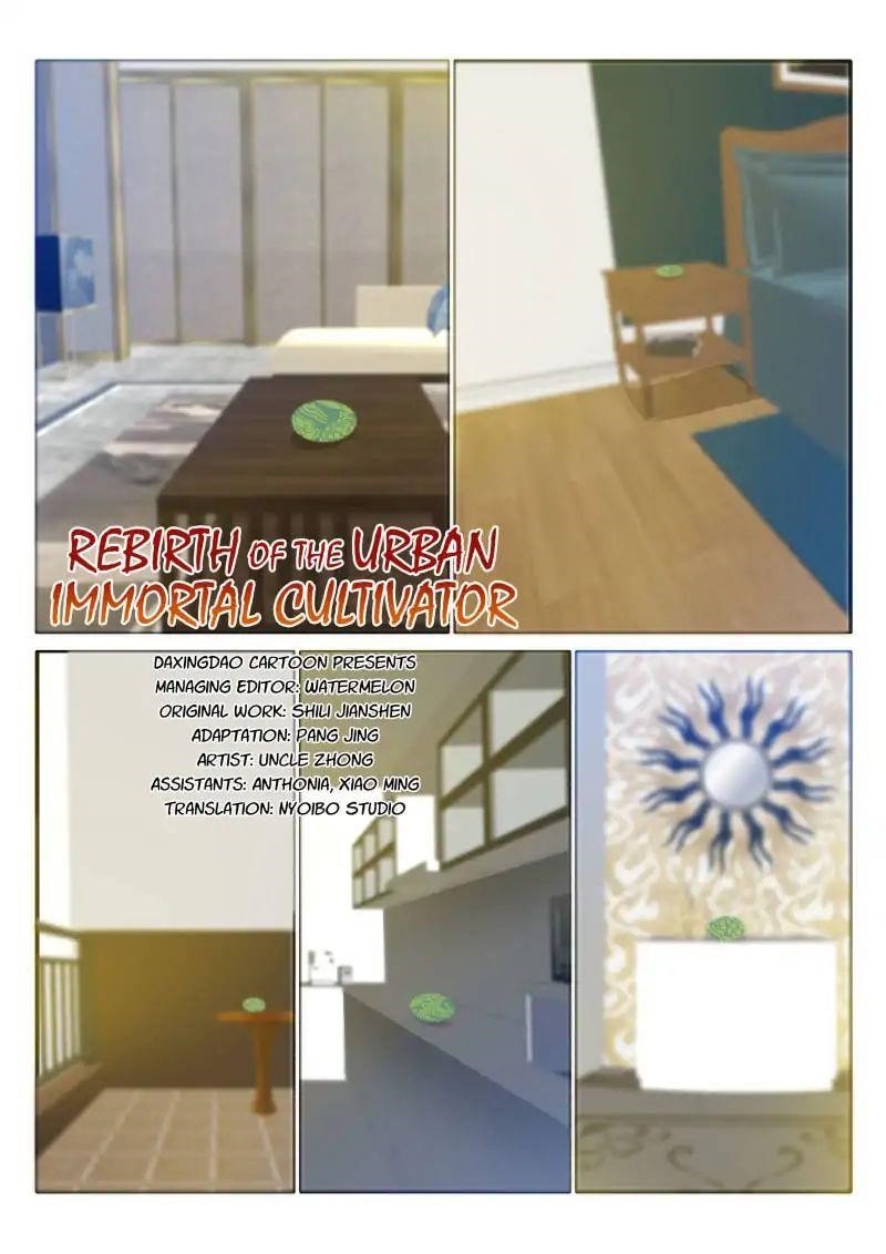 Rebirth Of The Urban Immortal Cultivator Chapter 29 - Page 1 in English
