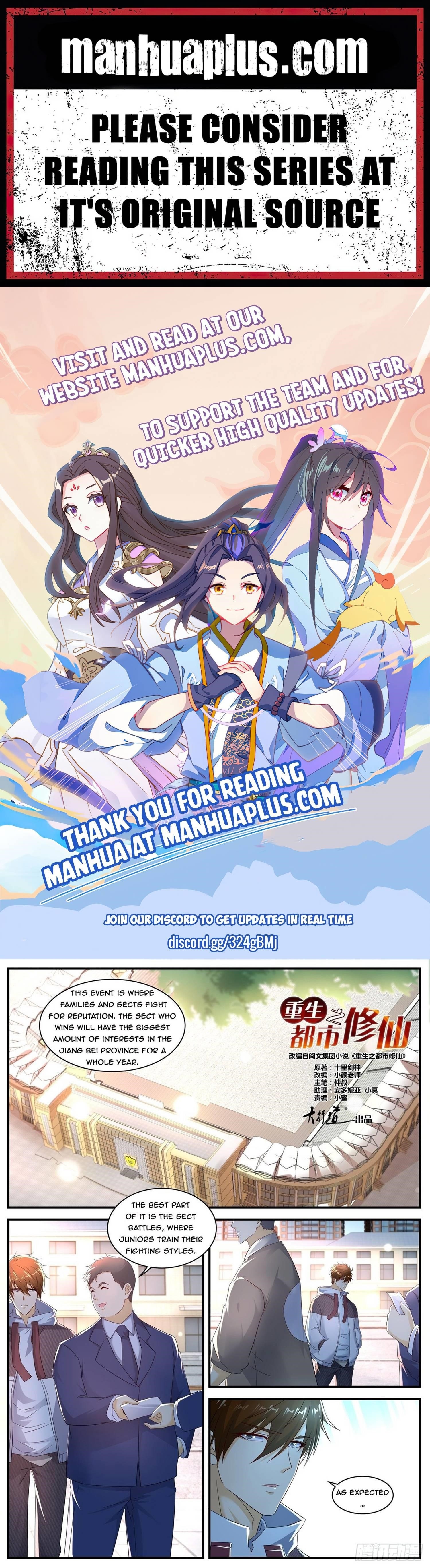 Rebirth Of The Urban Immortal Cultivator Chapter 568 - Page 1 in English