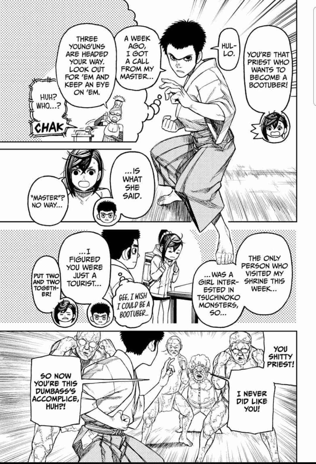Dandadan Chapter 46 - Page 9 in English
