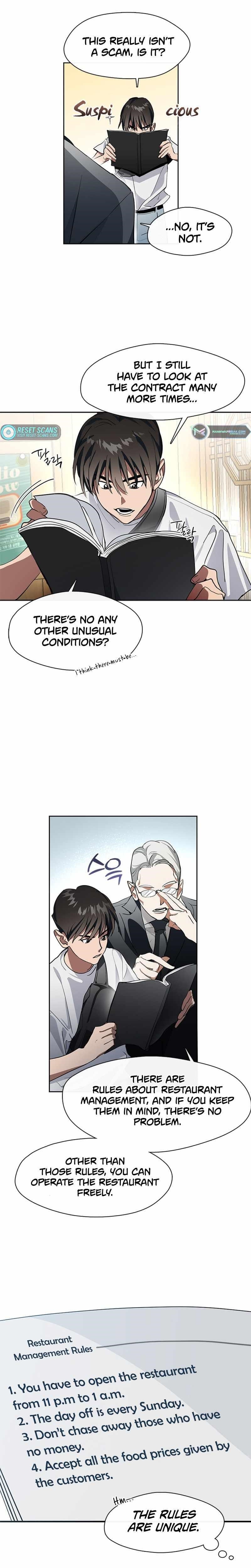Underworld Restaurant Chapter 1 - Page 21 in English